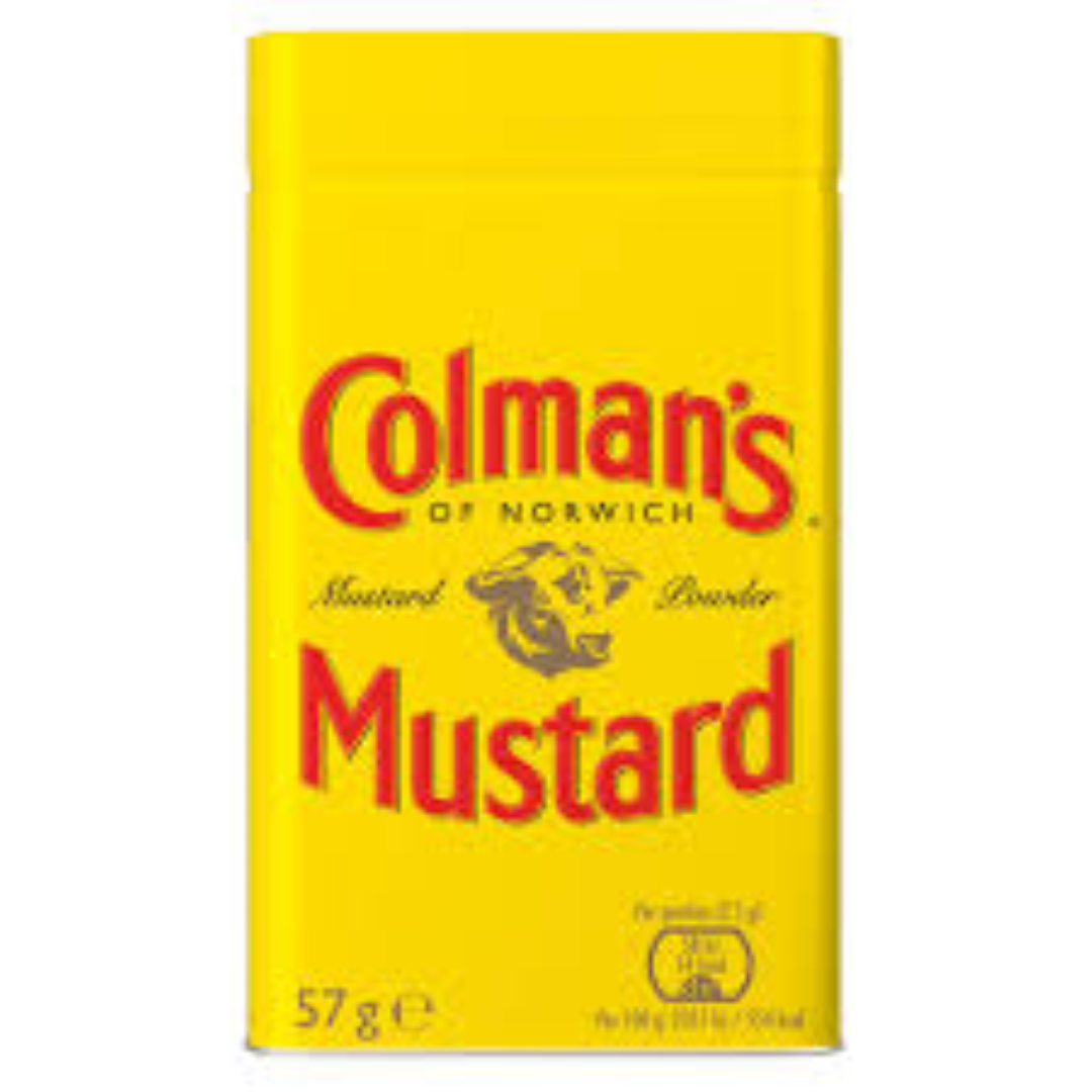 COLMANS MUSTARD POWDER 57G